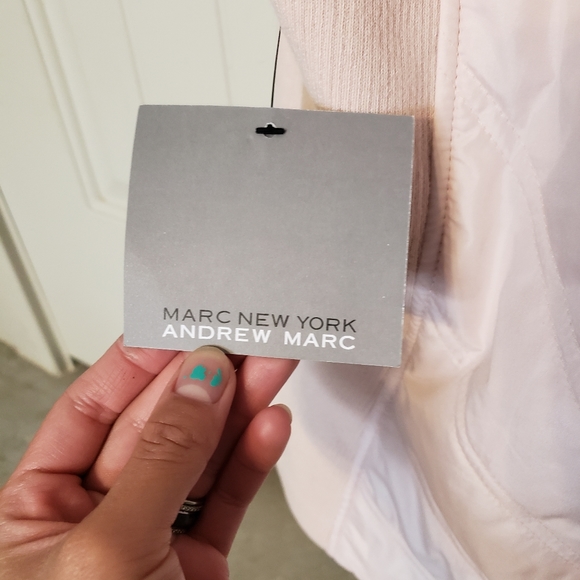 Light Pink Blush Marc New York Andrew Marc Vest - Picture 5 of 6